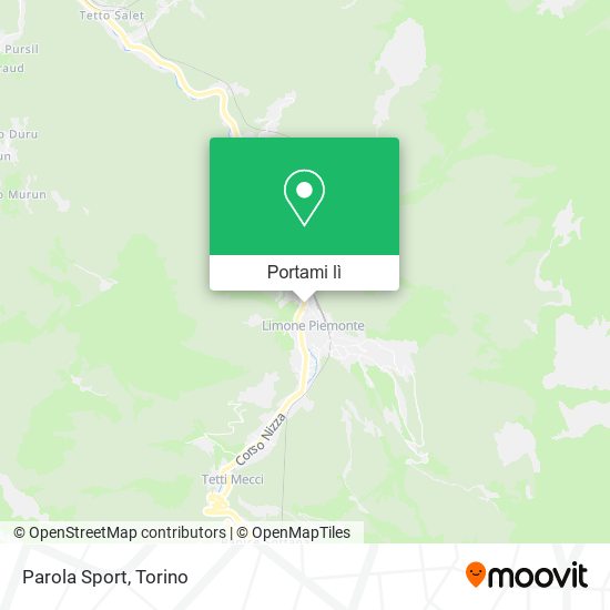 Mappa Parola Sport