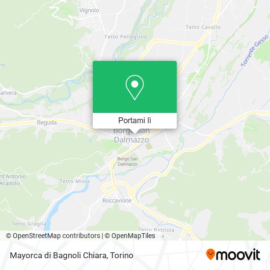 Mappa Mayorca di Bagnoli Chiara