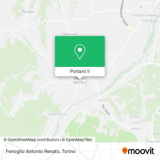 Mappa Fenoglio Antonio Renato
