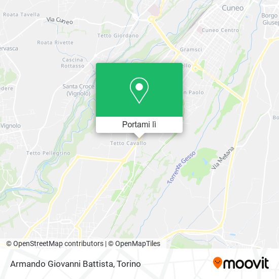 Mappa Armando Giovanni Battista