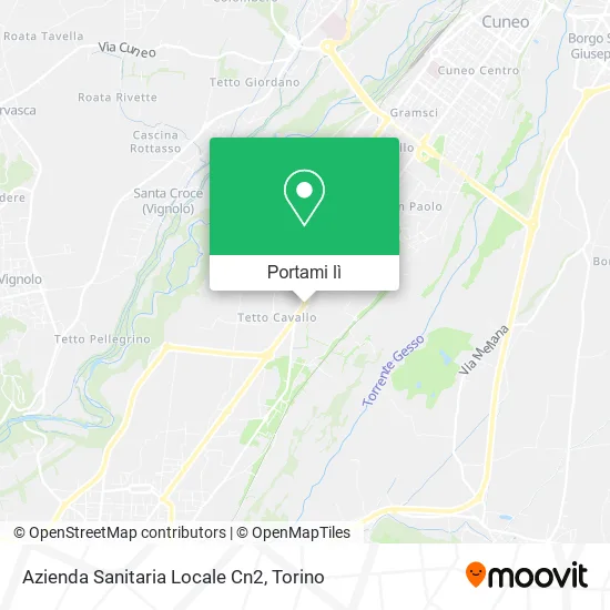 Mappa Azienda Sanitaria Locale Cn2