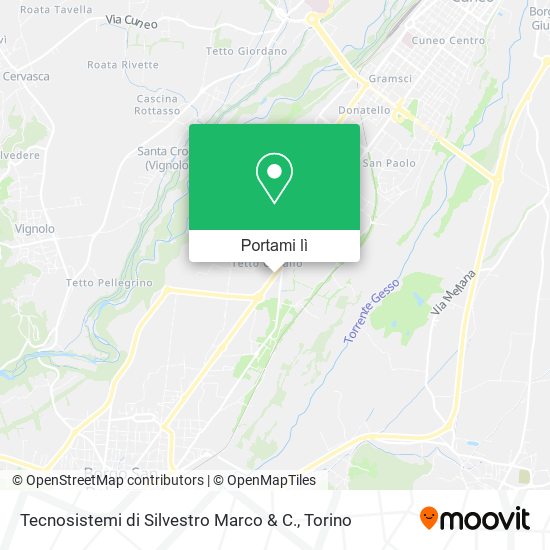 Mappa Tecnosistemi di Silvestro Marco & C.