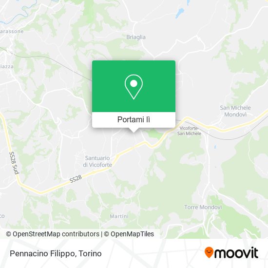 Mappa Pennacino Filippo