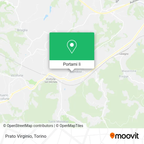 Mappa Prato Virginio