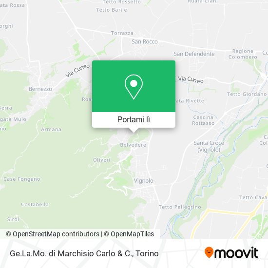 Mappa Ge.La.Mo. di Marchisio Carlo & C.