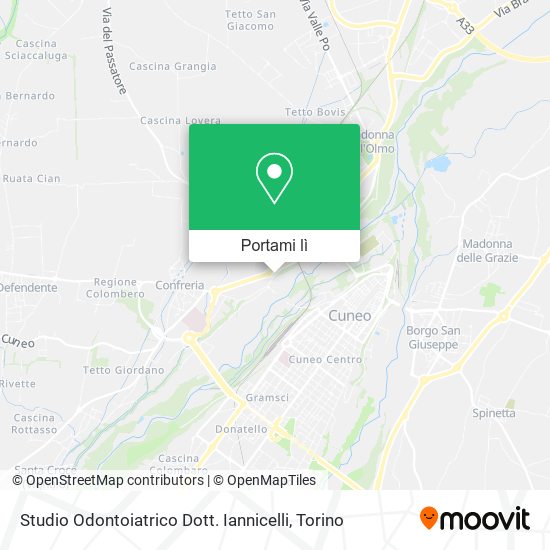Mappa Studio Odontoiatrico Dott. Iannicelli