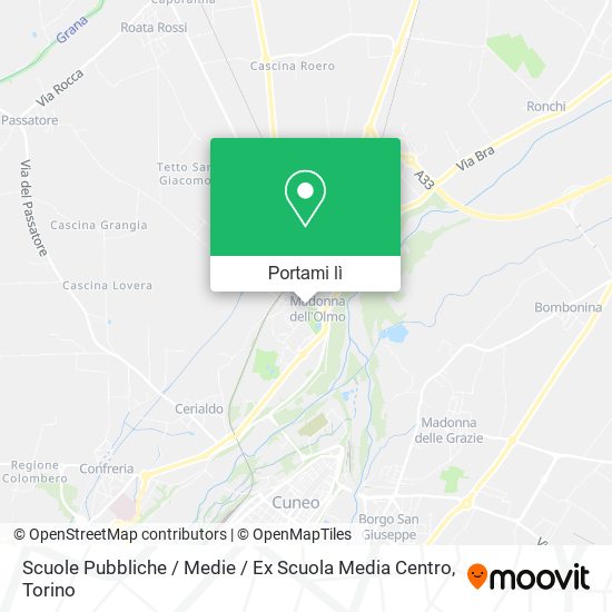Mappa Scuole Pubbliche / Medie / Ex Scuola Media Centro