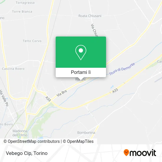 Mappa Vebego Cip