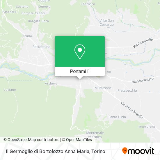 Mappa Il Germoglio di Bortolozzo Anna Maria