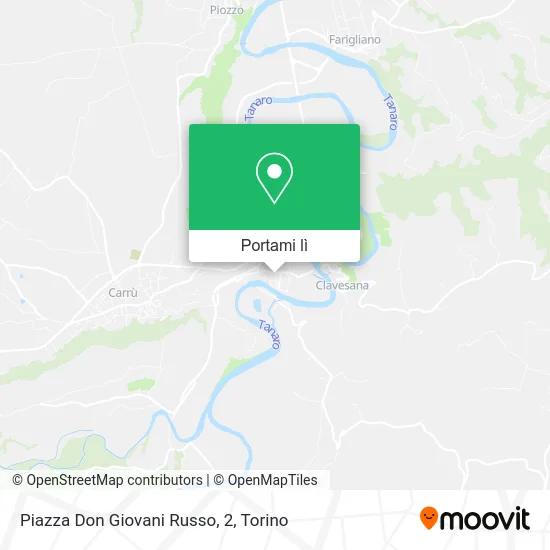 Mappa Piazza Don Giovani Russo, 2