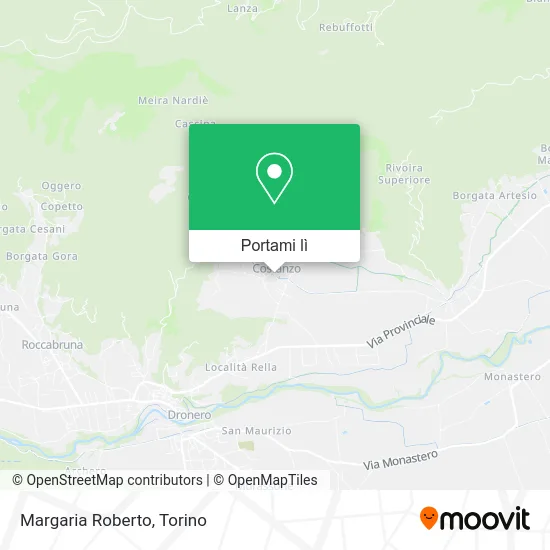Mappa Margaria Roberto