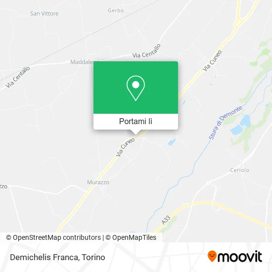 Mappa Demichelis Franca