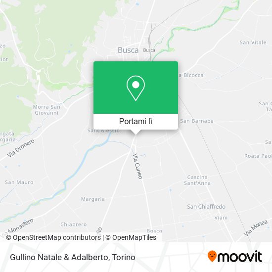 Mappa Gullino Natale & Adalberto