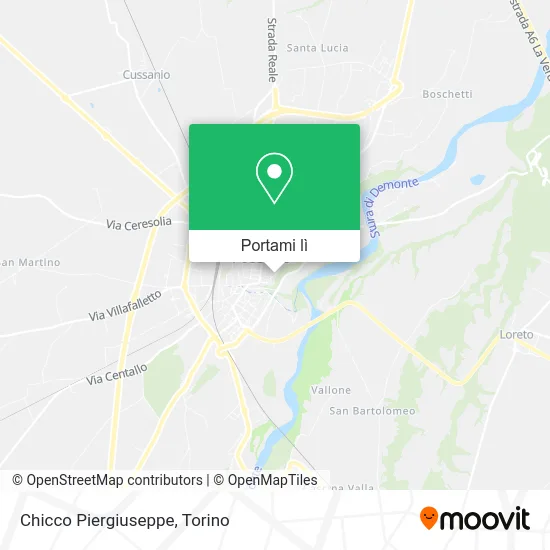 Mappa Chicco Piergiuseppe