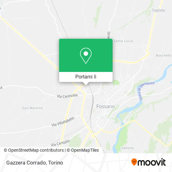 Mappa Gazzera Corrado