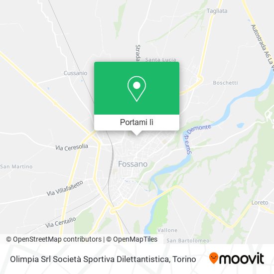 Mappa Olimpia Srl Società Sportiva Dilettantistica