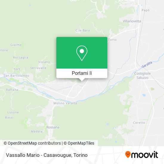 Mappa Vassallo Mario - Casavougue