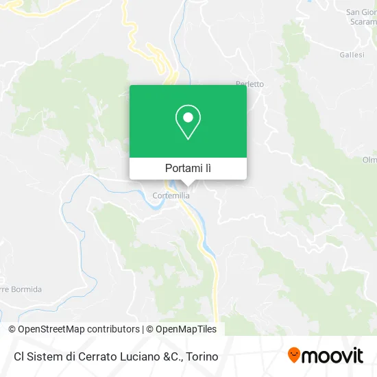 Mappa Cl Sistem di Cerrato Luciano &C.