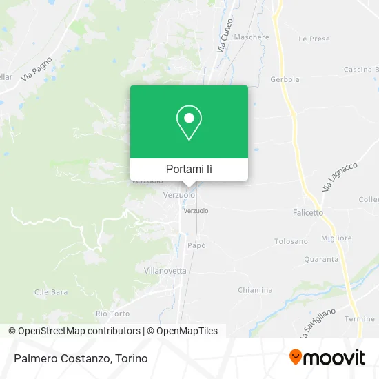 Mappa Palmero Costanzo