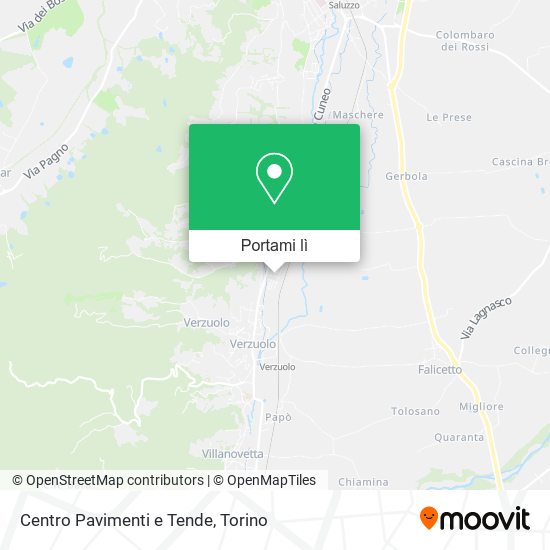 Mappa Centro Pavimenti e Tende
