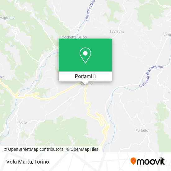 Mappa Vola Marta