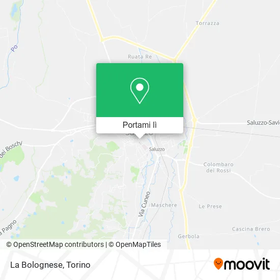 Mappa La Bolognese