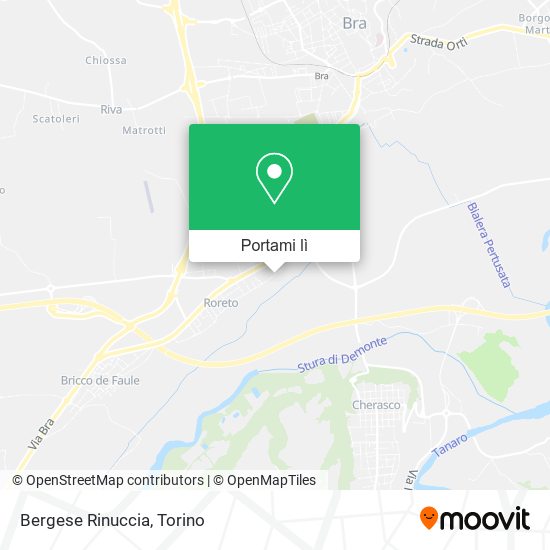 Mappa Bergese Rinuccia