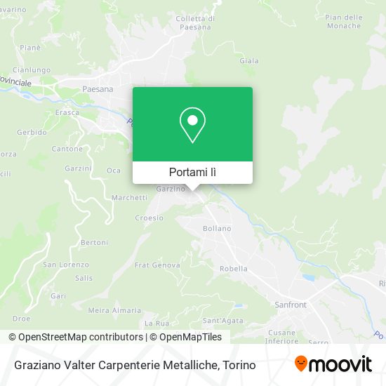 Mappa Graziano Valter Carpenterie Metalliche