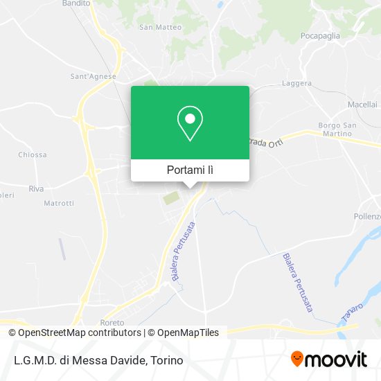 Mappa L.G.M.D. di Messa Davide