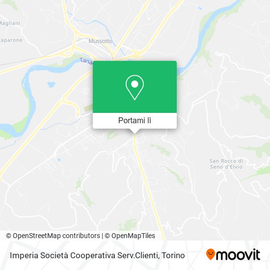 Mappa Imperia Società Cooperativa Serv.Clienti