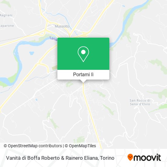 Mappa Vanità di Boffa Roberto & Rainero Eliana