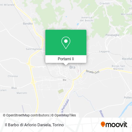 Mappa Il Barbo di Arlorio Daniela