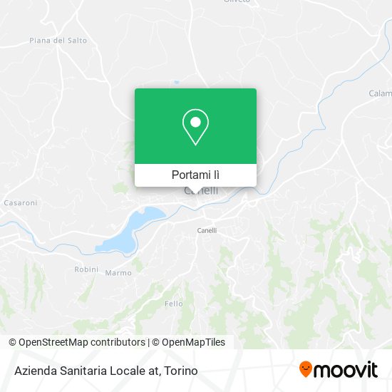 Mappa Azienda Sanitaria Locale at