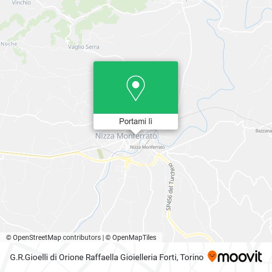 Mappa G.R.Gioelli di Orione Raffaella Gioielleria Forti