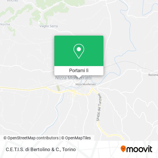Mappa C.E.T.I.S. di Bertolino & C.