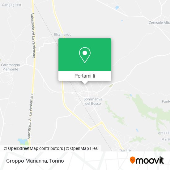 Mappa Groppo Marianna