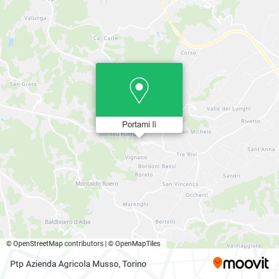 Mappa Ptp Azienda Agricola Musso
