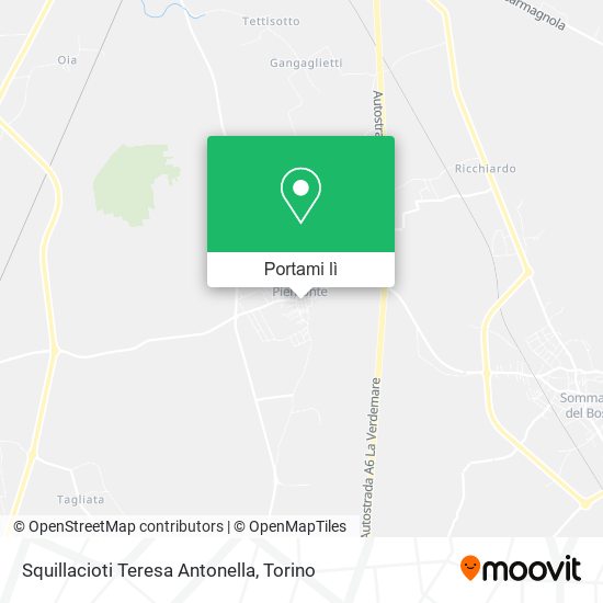 Mappa Squillacioti Teresa Antonella