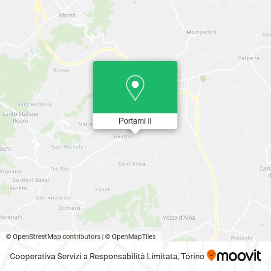 Mappa Cooperativa Servizi a Responsabilità Limitata