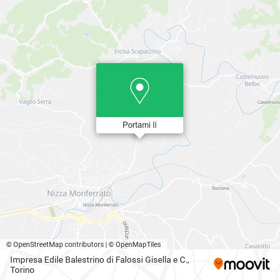 Mappa Impresa Edile Balestrino di Falossi Gisella e C.