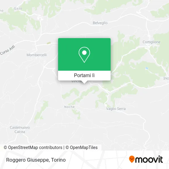 Mappa Roggero Giuseppe