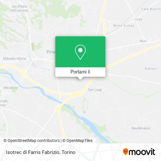 Mappa Isotrec di Farris Fabrizio