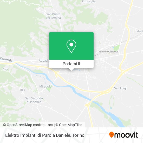 Mappa Elektro Impianti di Parola Daniele