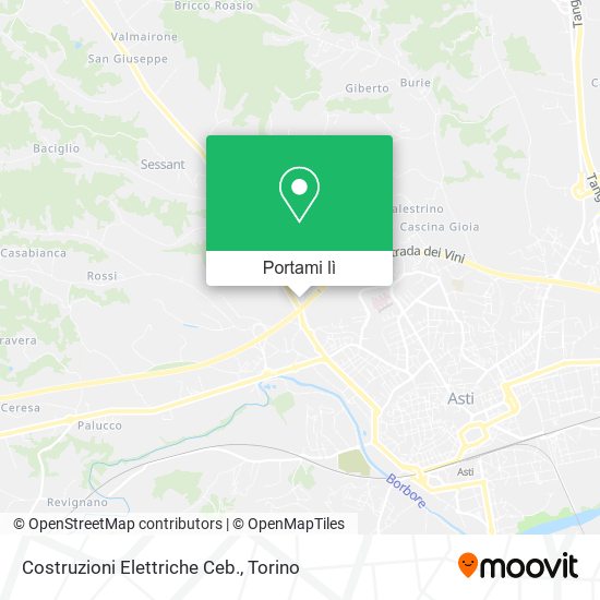 Mappa Costruzioni Elettriche Ceb.