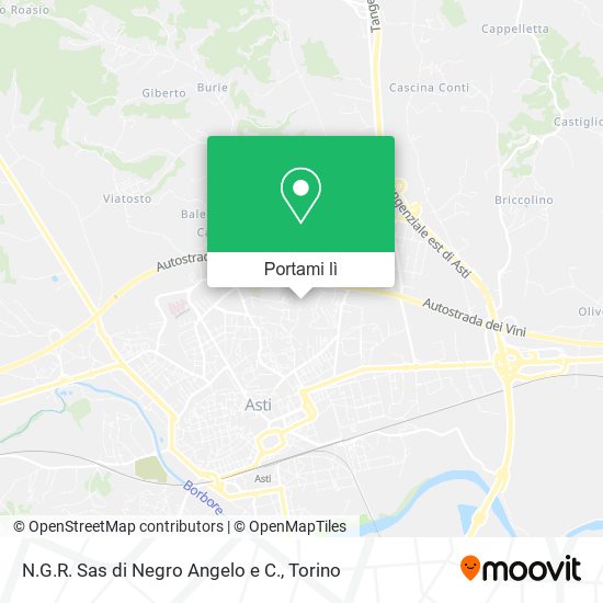 Mappa N.G.R. Sas di Negro Angelo e C.