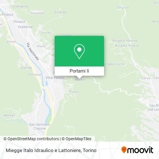 Mappa Miegge Italo Idraulico e Lattoniere
