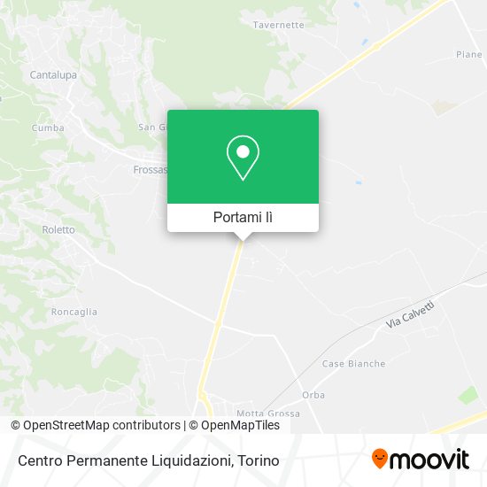 Mappa Centro Permanente Liquidazioni