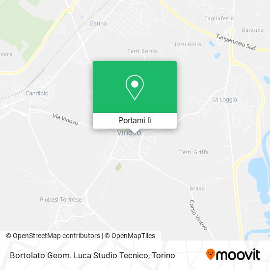 Mappa Bortolato Geom. Luca Studio Tecnico