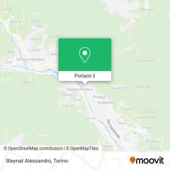 Mappa Bleynat Alessandro