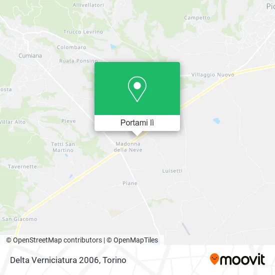 Mappa Delta Verniciatura 2006